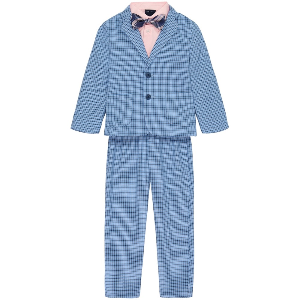 Nautica Baby Boys Suit Set, 4 Piece - Blue‎ - Size 24M
